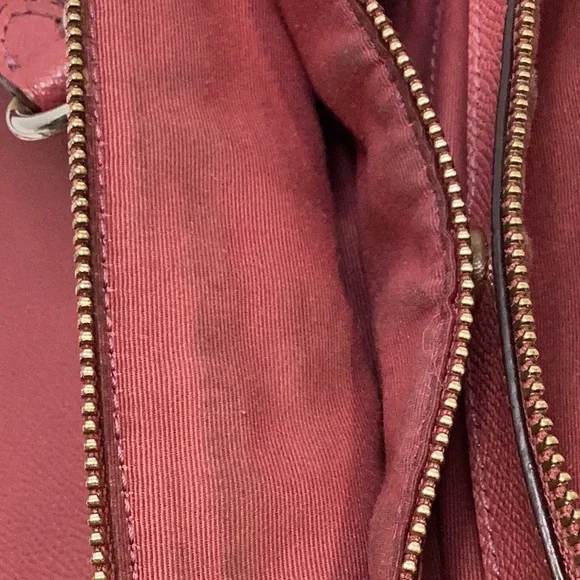 🍄 Coach Rose Leather Shoulder Bag - Picture 14 of 16